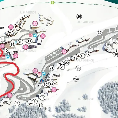 Résidence Des Alpages - 3 Pièces 6 Pers - Les Des Alpages - 413ldga - Plagne Soleil Mae-4284 La Plagne