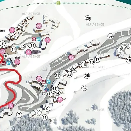 Des Alpages - 3 Pieces 6 Pers - Les Des Alpages - 413ldga - Plagne Soleil Mae-4284 * La Plagne